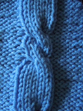 propeller cable knitting pattern